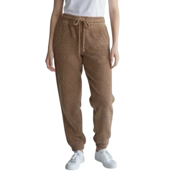 H&M Fluffy Lounge Joggers - Picture 1 of 8